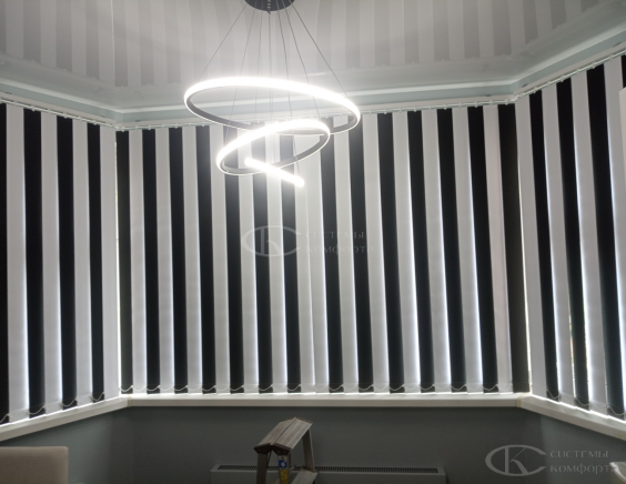 Вертикальные тканевые жалюзи