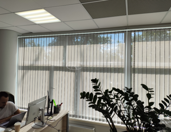 Вертикальные тканевые жалюзи