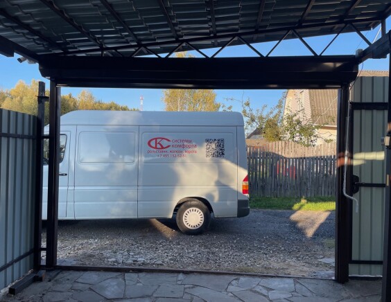 Рулонные въездные ворота